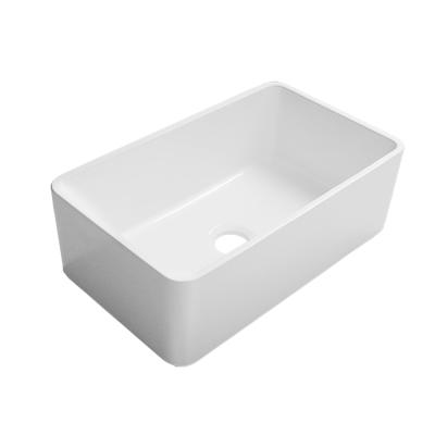 China Without Faucet ENTO Direct Selling Items Good Impact Resistant Kitchen Ceramic Sink for sale