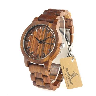 China Not specified 2022 BOBO BIRD wholesale luxury handmade mens wooden watches with exquisite design for sale