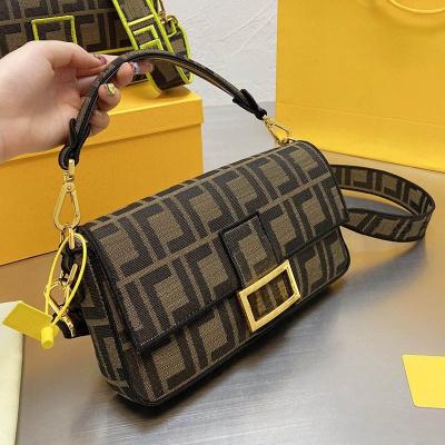 China Other Hot Selling Popular Fashion high quality Designer Handbag Famous Brands Leather Branded Bags Luxury Tote Shoulder Bag For Ladies for sale