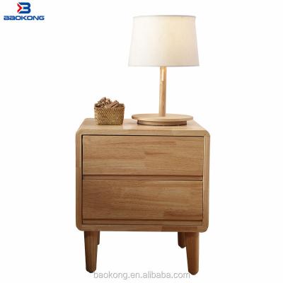 China Night Stand Bedroom Bed Side Table Solid Wood Solid Wood Design for sale