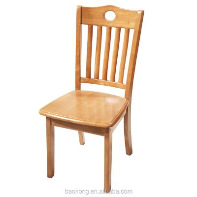 China Latest Design Hot Sale Solid Wood Wooden Dining Chair for sale