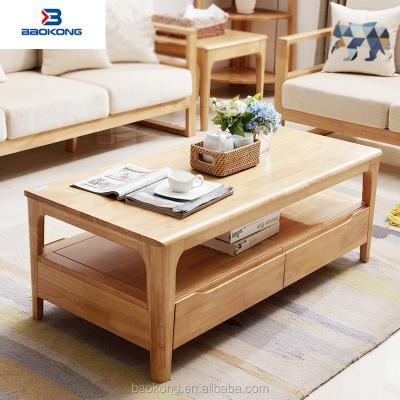 China Living Room Center Table Living Room Furniture Design Solid Wood Tea Table for sale