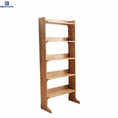 China Solid Wood Demountable Multifunctional Wooden Contract Rack Book Shelves for sale