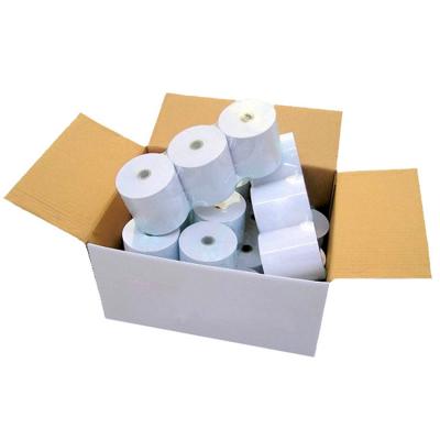 China Credit Card Paper Rolls 80x80mm Heat Sensitive Cash Register Paper 68gsm for sale