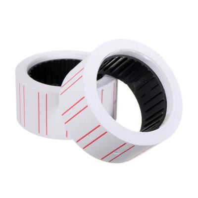 China White Adhesive Oil Labels Word Sticker Label Roll for sale