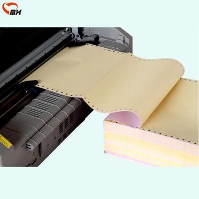 China Colored Dot Printers NCR Computer Printing Paper Carbonless Sheet for sale