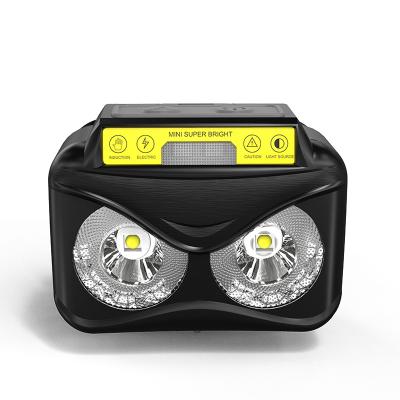 China Convenient New Product 3W COB Waterproof Plastic Battery Operated Night Fishing LED Light Headlamp for sale