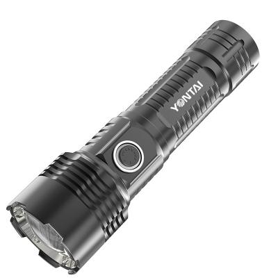 China Convenient Ultra Bright LED Tactical Flashlight USB Charging Powerful 26650 Battery Outdoor Hunting Torch for sale