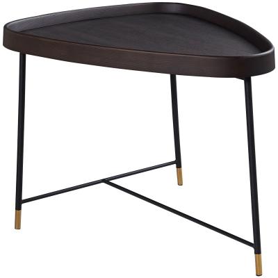 China (Size) Modern Italian Style Adjustable Living Room Side Table Leaf Shaped High Quality Furniture Made In China for sale