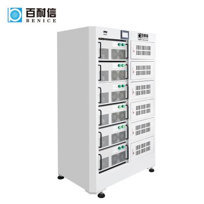 China Battery test equip lithium ion battery charge and discharge test cabinet aging aging machine, charging and discharging tester for 18650 21700 32700 for sale