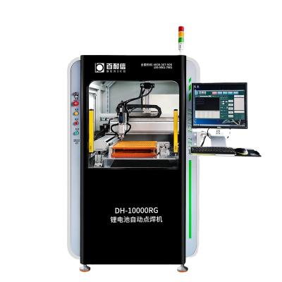 China Energy storage application this is an efficient automatic 18650 battery pack spot welder cylindrical lithium battery welder 26650 21700 32650 for sale