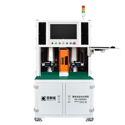 China Automatic Lithium 18650 21700 26650 32700 Dual Battery Pack Cylindrical Energy Storage Application Side Head Welding Machine Equipment Spot Welder for sale