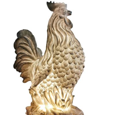 China Professional Art Decor XUBANG Manufacturer/Supplier of Home&Garden Ornament Decoration Rooster Stone Crafts for sale