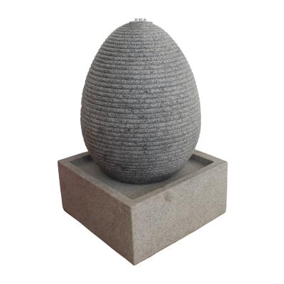 China Art Decor XUBANG New Arrival Carving Garden Stone Ball Fountain Water Ornament for sale