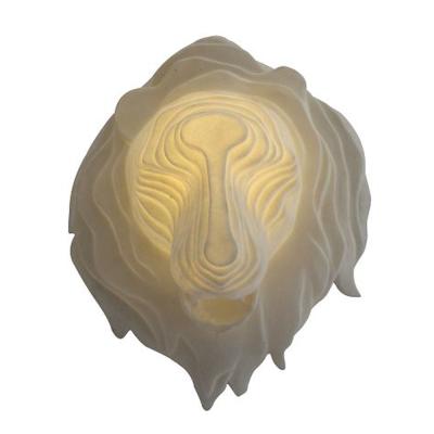 China Modern Creative XUBANG LED Lion Head Hanging Night Light Wall Lamp For Kid Gift for sale