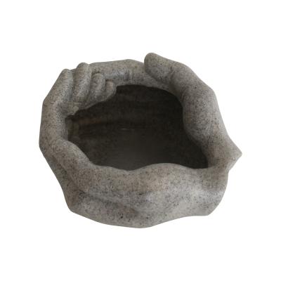 China Art Decor XUBANG Garden Plant Pot Decorative Small Lotus Flowerpot Outdoor Planters for sale