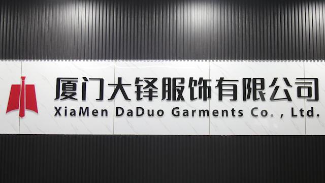 Verified China supplier - Xiamen Daduo Garments Co., Ltd.