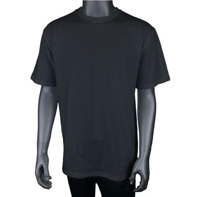 China Casual Professional Supply Comfortable Durable T-shirt Black Loose Tees for sale