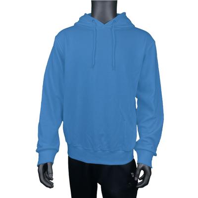 China Pullover factory direct sales plus size plain black 100% cotton men's hoodies for sale