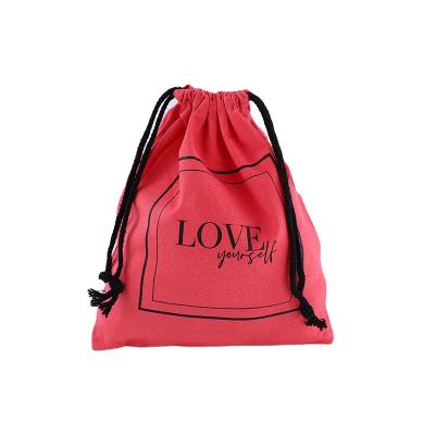 China Wholesale Custom Environmental Protection Polyester Gift Shoe Bag Pull Nylon String Bags Sport Gym Yoga Drawstring Bulk Backpack With Logo Print for sale