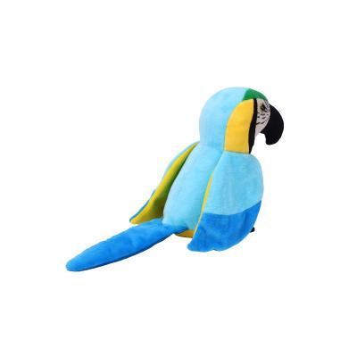 China Custom Stuffed Parrot Soft Stuffed Plush Parrot Toy Colored Parrot Bird Toys Soft Toys Soft Stuffed Animals for sale