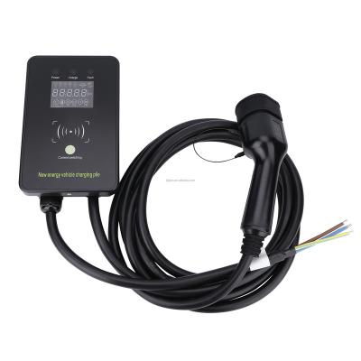 China Home Smart Electric Vehicle (EV) Charger 32A 7KW 240V Indoor Outdoor Type 1 - 2 AC Car Charging Station JK-OB202 JKMB202 for sale