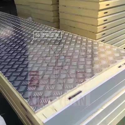 China Metal Embossed Aluminum Steel Cold Room Polyurethane Foam Sandwich Roof Wall Panels Factory for sale