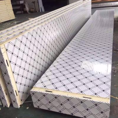 China Metal Cold Room PU Polyurethane Sandwich Panels Prices 50mm~200mm With 0.5mm Painted Steel for sale