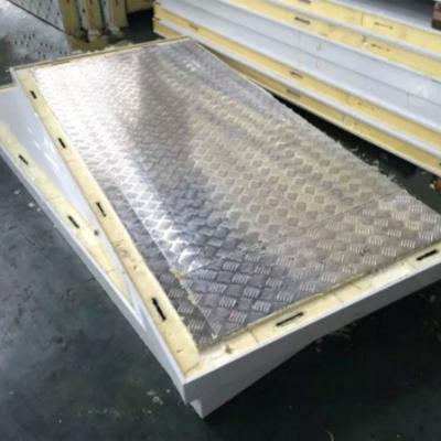 China Metal Cold Room Polyurethane Foam Sandwich Wall Panel Price Cam Lock With Steel Sheets for sale