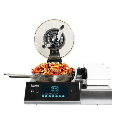 China Megcook Commercial Catering Commercial Electric 3.5KW Robot Cooking Machine / Automatic Fried Rice Machine for sale