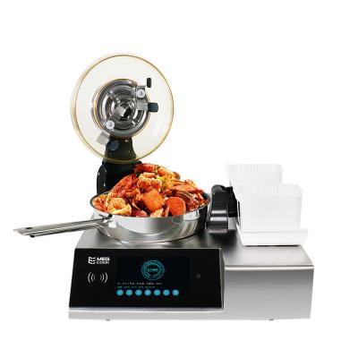 China food & Beverage Shops Megcook Automatic Cooking Machine For Restaurant 4400W Automatic Cooking Robot for sale