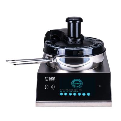 China COOKING Megcook automatic food cooking machine wok robot/commercial electric automatic pot stirrer/4400W fried rice wok equipment for sale