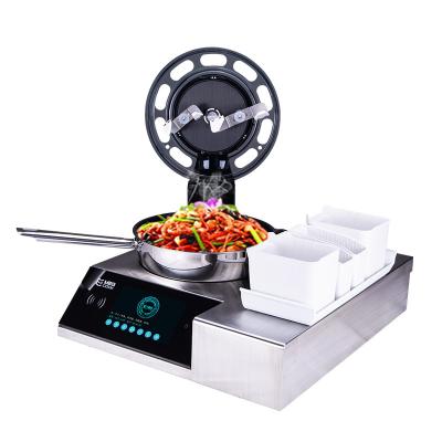 China Commercial Restaurant MegCook Robot / 4.4KW Electric Cooking Automatic Wok Machine for sale