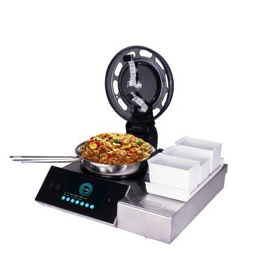 China Restaurant Megcook 3520W Electric Commercial Food Processor/Automatic Cooking Machine/Automatic Fried Rice Wok for sale