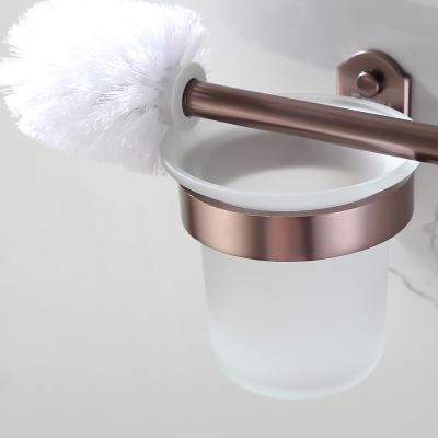 China Sustainable Hot Selling Fixed Metal Round Pole Bathroom Wall Toilet Brush For Bathroom Toilet for sale