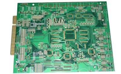 China Schicht schnelle des Drehungs-Prototyp PWB-Brett-multi Schicht-lochende Grün-16 HAL/ENIG zu verkaufen