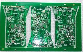 China Double Layer Immersion Silver PCB Printed Circuit Board Gold Finger Solder Mask for sale