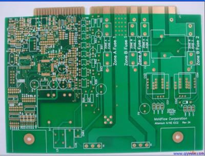 China Prototyp Rogers FR4 PWB-Brett mit Immersions-Goldoberflächenveredelung zu verkaufen