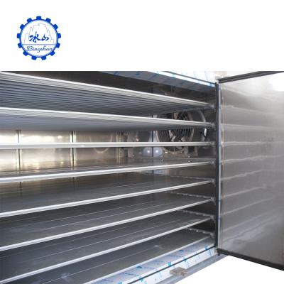 China 58~107mm hot sale iqf block shrimp plate blast fast machine for sale fish processing touch freezer for sale