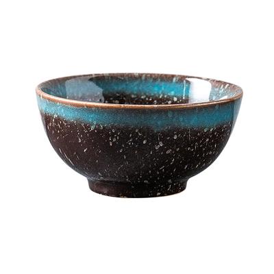 China Japanese and Korean style noodle bowl rice salad bowl household dinnerware household tableware viable personalized ceramic small rice bowl for sale