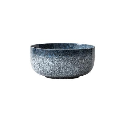 China Wholesale self-guided antique viable 6 INCH JAPANESE style porcelain round soup ceramic rice bowl for sale