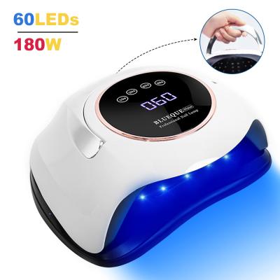 China Rechargeable ABS Lamp Dryer Led UV Nail Lamps For Gel Nail Polish Nail Dryer 136 watss for sale