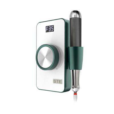 China Alloy Pen Black Crystal Panel+Black Crystal Board Plus Silent Alloy Pen STE107 Nail Drill Machine With Supporting Electric Drill Nail for sale