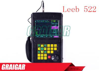 China Portable Leeb522 Ultrasonic Flaw Detector Scanning Range 2.5-10000mm for sale