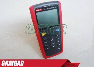 China Interfaz USB del indicador de la temperatura del IR de los instrumentos de medida de la temperatura de Digitaces del contacto en venta