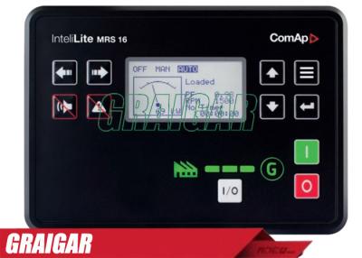 China Diesel van ComApintelilite MRS16 Generatordelen Gen - Vastgestelde Controlemechanismeverbinding via RS232 RS485 Te koop