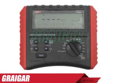 China UT595 Multifunction Loop Testers Electrical Measuring Instruments Impedance W / RCD Protection for sale