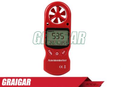 China Rot 8 in 1 Anemometer-Windgeschwindigkeit humdity Meter/TL-302 Prüfvorrichtung Beaufort-Skala zu verkaufen