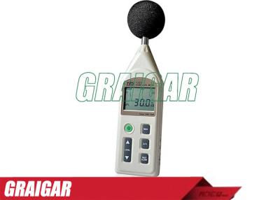 China Resolución 0.1dB del instrumento TES -1357 del analizador del metro de nivel de sonido del 100% en venta