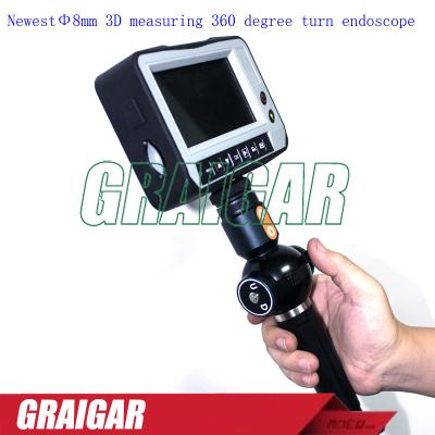 China Φ8mm 3D metende elektroinstrumenten de endoscoop van de 360 graaddraai Te koop